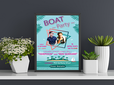 Boat Party Poster