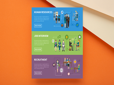 Human Resource Infographic adobe illustrator adobe photoshop branding design human resource illustration infographic infographic design logo minimal recuitment ui