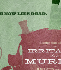 Irritation to a Murder Theatrical Poster