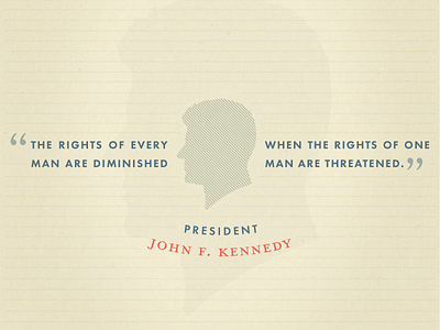 JFK jfk kennedy memorial quote typography