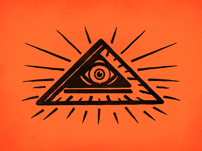 Illuminati Square construction eye iconography illustration tools triangle