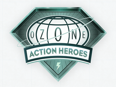 Ozone Action Heroes Logo