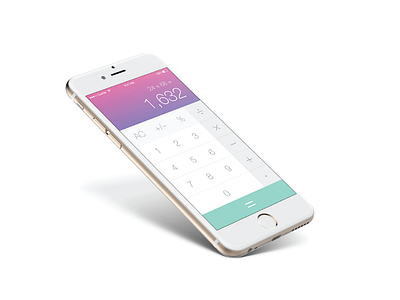 Daily UI: Calculator calculator daily ui iphone ui design