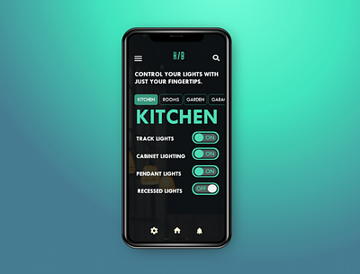 Daily UI #15 "On/Off Switch" app design ui