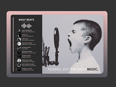 Daily UI #19 "Leaderboard" ui web
