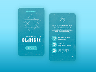 Daily UI #23 'Onboarding'