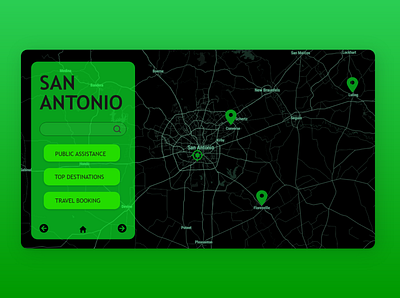 Daily UI #29 "Map" design ui web