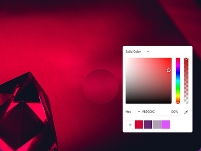 Daily UI #60 "Color Picker" adobe xd app design minimal web