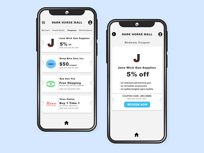 Daily UI #61 "Redeem Coupon"