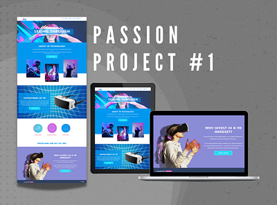 VR Site Concept branding dailyui design editor x graphic design minimal ui web