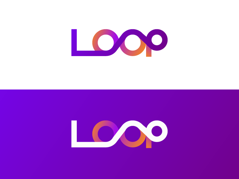 LOOP Logo by SB Pritom on Dribbble