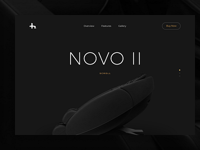 Human Touch Novo - Home & Overview artdirection design ui ux web