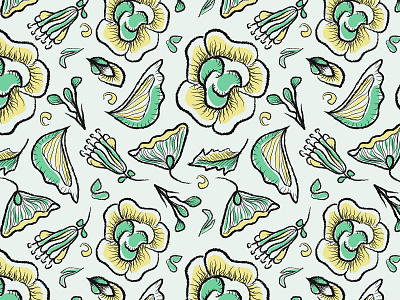 floral pattern fabric floral floral art pattern textile