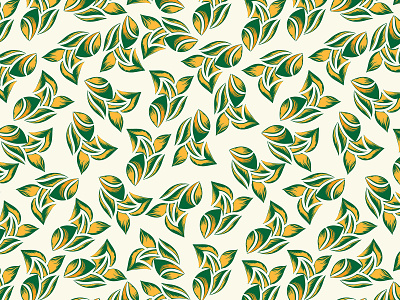 Abstract leaf pattern