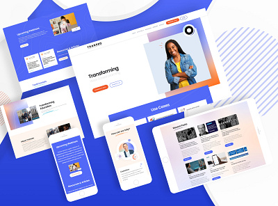 Transeo - Website Development uidesign