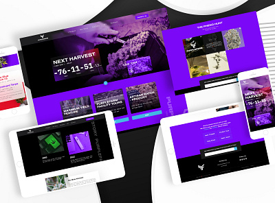 Purple Farm Genetics - Website Design & Development uidesign