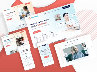 1 True Health - Website Design & Development uidesign