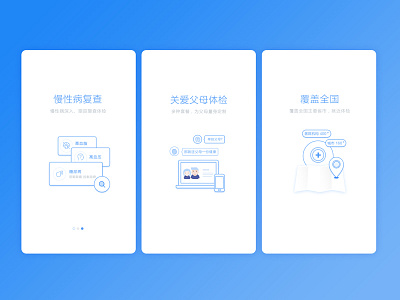 Welcome page gui ui ux