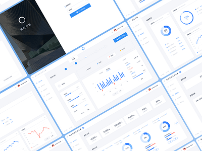 后台数据页面合集 gui ui ux