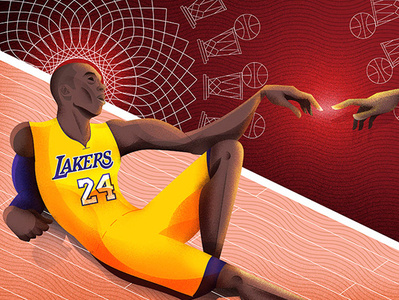 The creation of Kobe basketball creation god jordan kobe nba nike