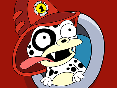 Firehouse Nibbler cartoon futurama iconfactory ipad iphone lockscreen scifi tv wallpaper