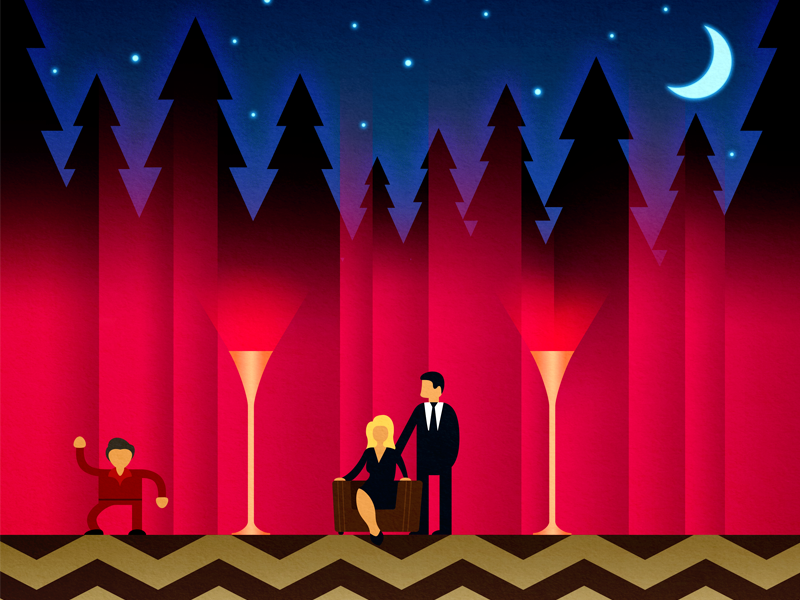 Twin Peaks Wallpapers For Ios By Gedeon Maheux On Dribbble