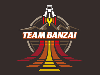 Team Banzai T-Shirt 80s banzai buckaroo buckaroo banzai emblem logo movies nasa scifi t-shirt teepublic