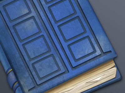 River Song's Diary bbc blue book diary doctor icon iconfactory scifi tardis tv who