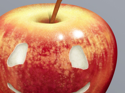 Amy's Apple apple doctor fruit icon iconfactory scifi smiley texture who