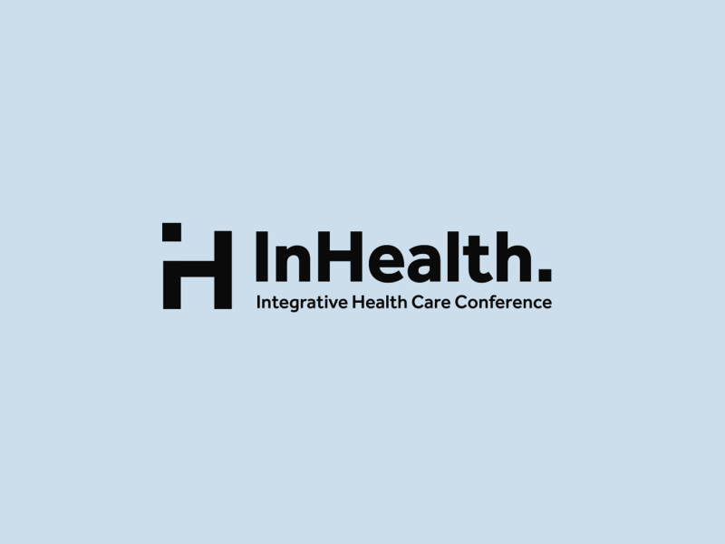 InHealth Health Care Conference Logo by Demi on Dribbble