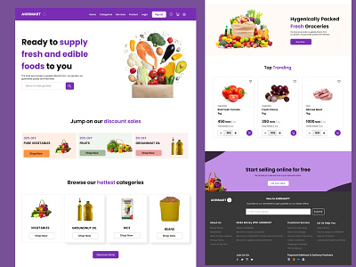 E-commerce Landing Page