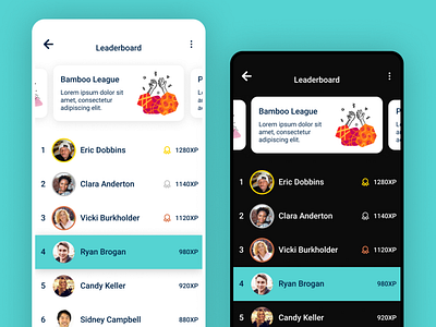 DailyUI 019   Leaderboard