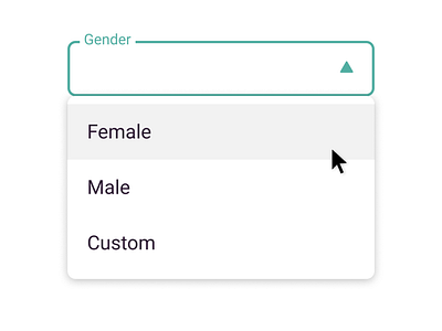 DailyUI 027 Dropdown