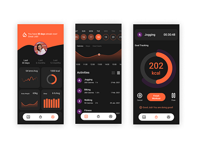 Daily UI 041 Workout Tracker daily 100 challenge dailyui dailyuichallenge design designinspiration figma ui uidesign uiux webdesign