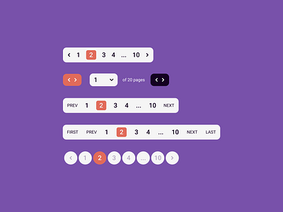 DailyUI  085 Pagination