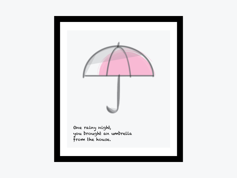 Gift for Roommate artworks framed umbrella gift