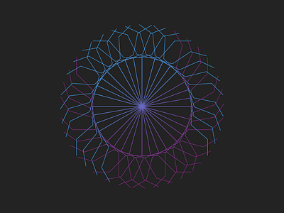 Lightning Circle circle illustration lightning lines pattern universe