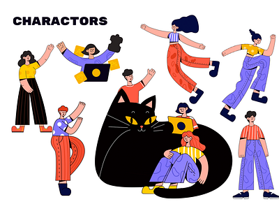 FREE Illustration download character download free freebie illustra illustration photoshop