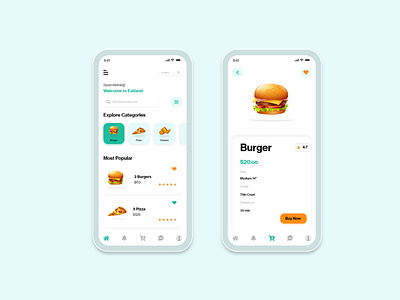 Restaurant Ui design