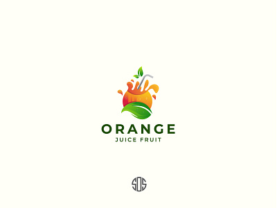 Orange juice logo design branding design icon logo logodesign logotype vector