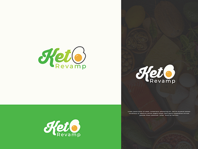 Keto Revamp logo design concept brand brand design branding clean creative logo diet elegant food keto logo logo designer logodesign logotype minimal modern smart logo weightloss