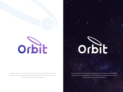 Orbit Logo Design concept astro bold brand design brand identity branding clean creative logo design gradient grid logo logodesign minimal modern orbit planet popular science solid color space