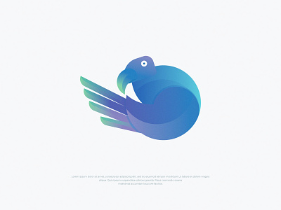 Pretty Bird Logo applogo bird bird logo brand design colorful golden ratio logo gradient illustration istiaque logo logodesign logoinspiration modern popular vector