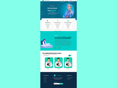 Hospital website Design