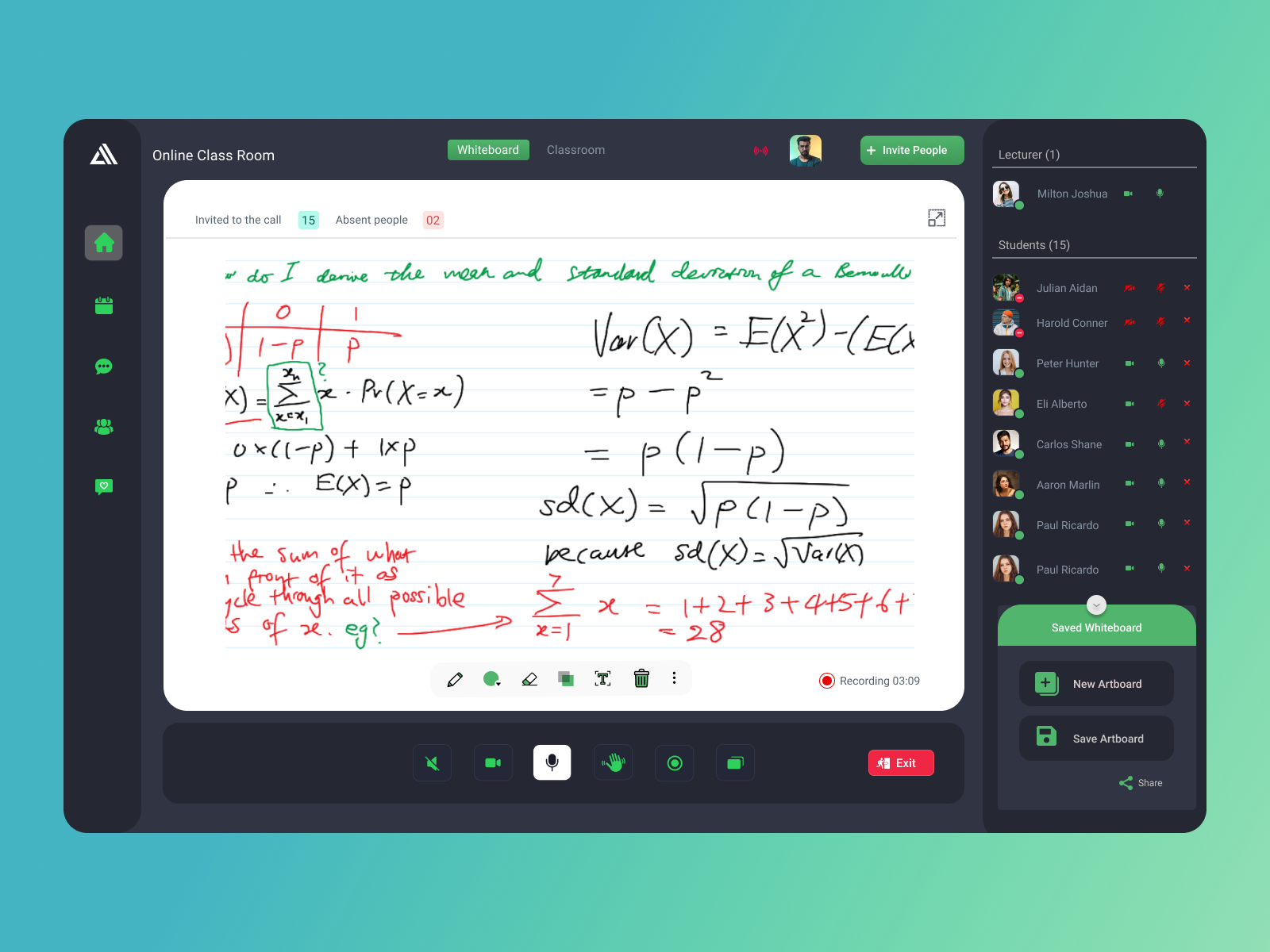 Online Class Room by RAHUL KRISHNA GS on Dribbble