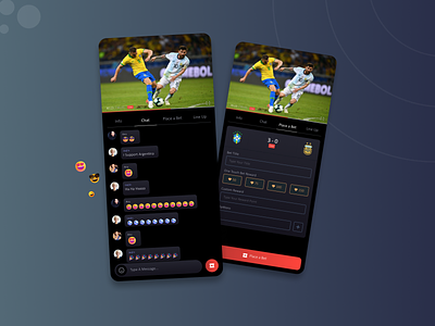 Football Live Score App app design figmadesign illustration logo ui ui designer ui ux uidesign ux