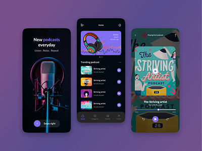 Podcast app