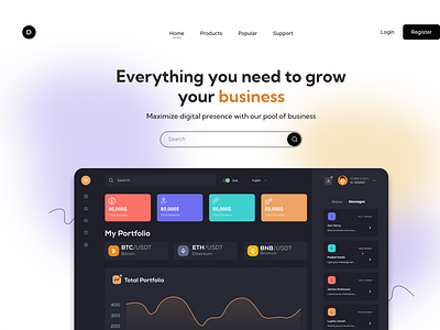 Landing page