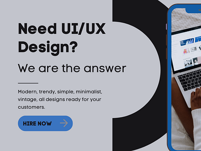 Need UI/UX Design?