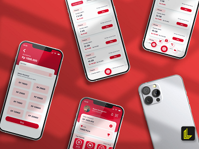 My Telkomsel UI Redesign Concept graphic design illustration mobile ui ui design ux design